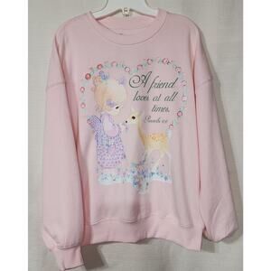 Precious moment ''A Friends loves at all times''women's sweatshirt size small